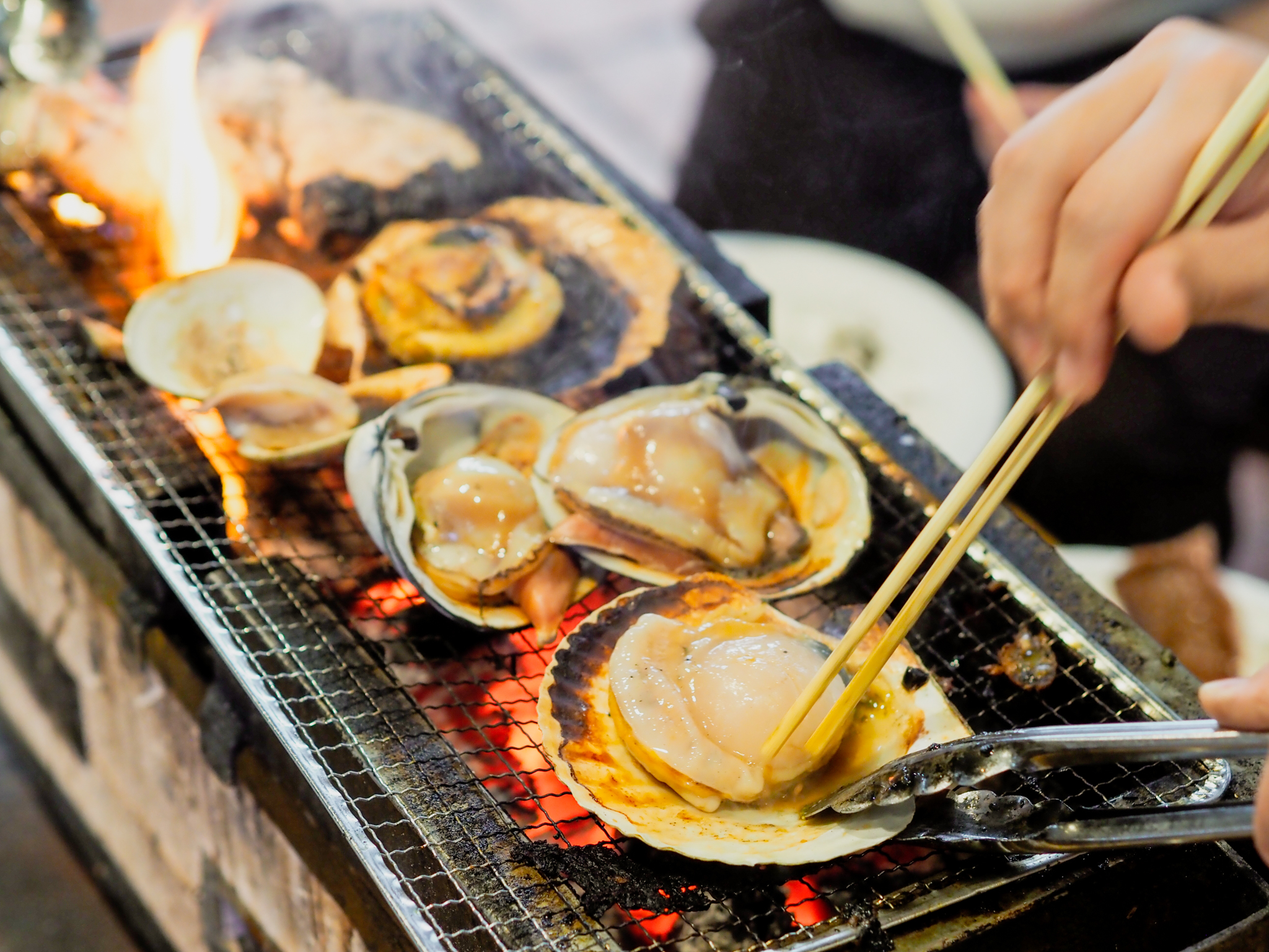 延伸閱讀：【八戶景點】 八食中心七厘村燒烤  自己買的海鮮自己烤  好吃又好買的好去處