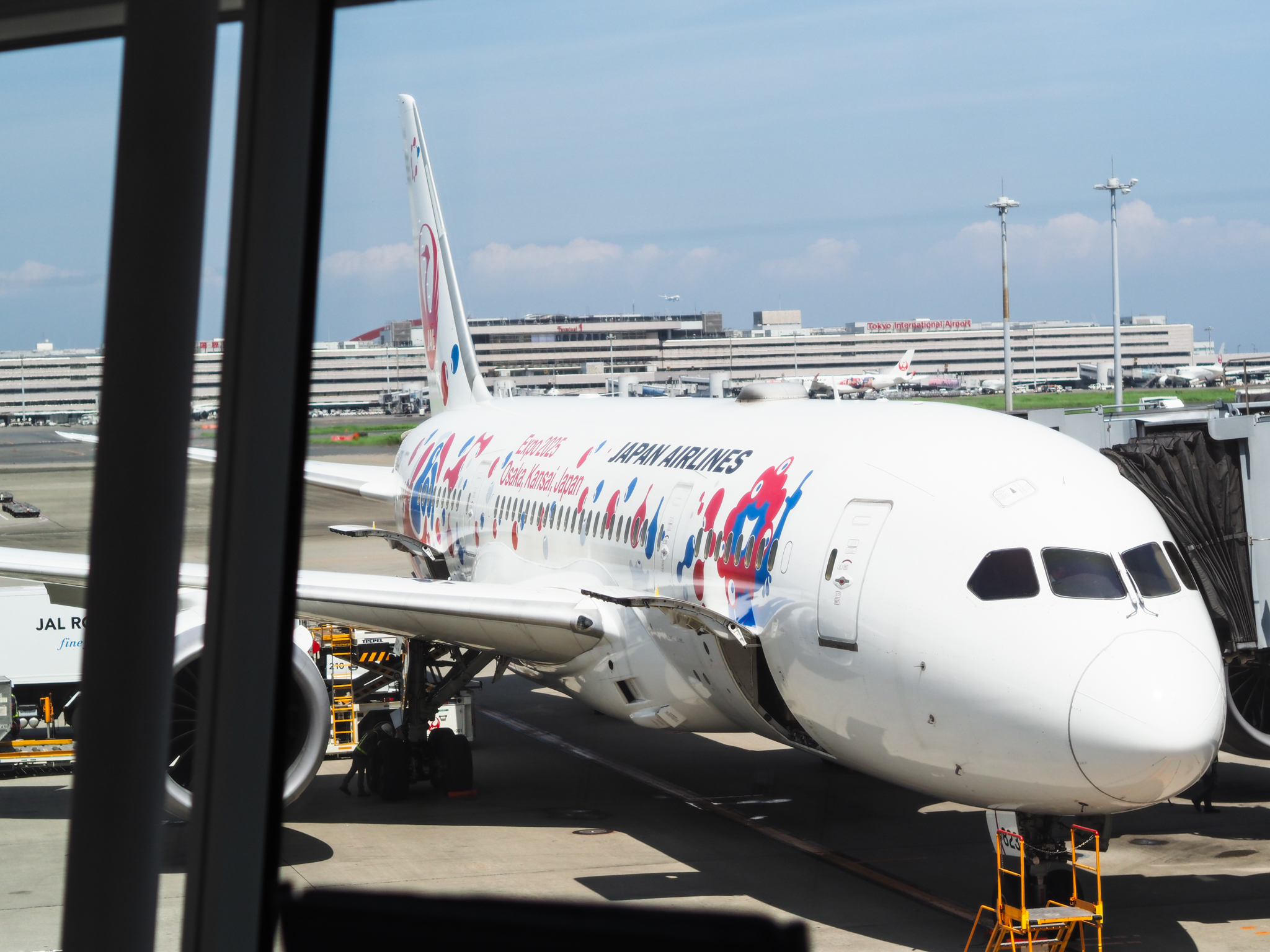 網站近期文章：【日本航空】日航JL96班次 松山TSA-羽田HND飛行記錄 787-8機型 幸運搭到萬博彩繪機